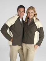 Contrast Polar Fleece Jacket,Polo Shirts
